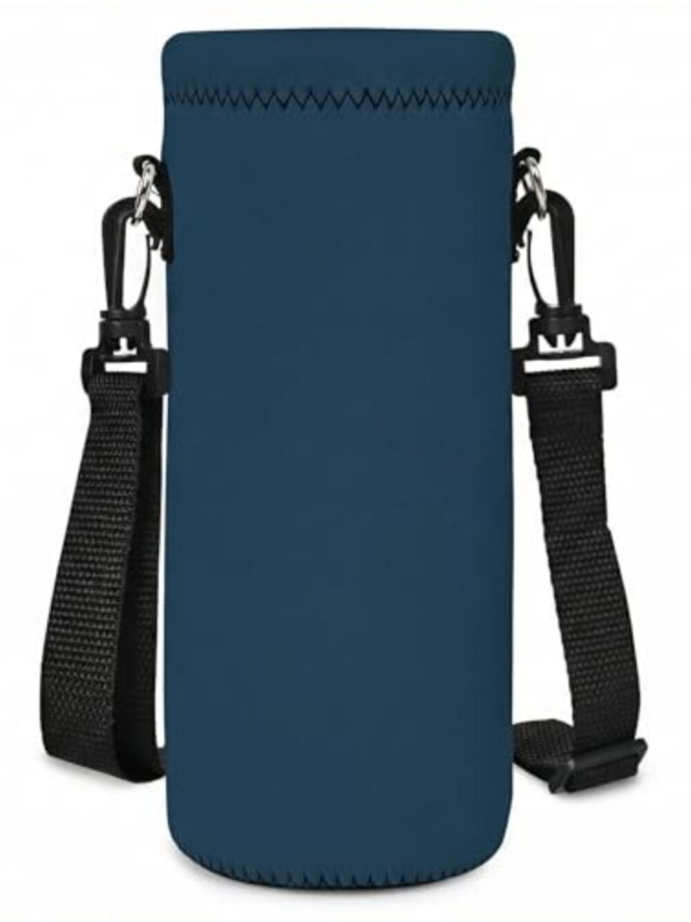 Neoprene Water Bottle Carrier Bag Adjustable Shoulder Strap Insulated Holder